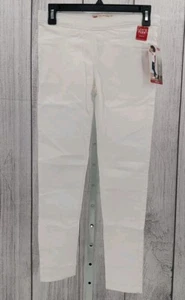 Woman's Juniors, Levis Stretch Pull On Jeggings White Size 12 (AB2-4) - Picture 1 of 6