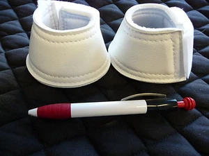 ***HUFGLOCKEN - SPRUNGGLOCKEN***für SHETTY-MINISHETTYS * Weiß - Bild 1 von 1