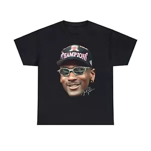 MICHAEL JORDAN T-SHIRT | Rare Bootleg Chicago Bulls Shirt | Retro Vintage 90s - Picture 1 of 3