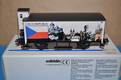 Marklin 4680-95717 (84681 A) - Marklin Flag Car Series "CZECH Repub" - New w/Box - Image 1 of 4