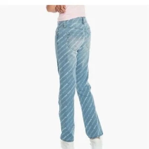 Juicy Couture Kids All Over Print - Straight Leg Jeans - Picture 1 of 12