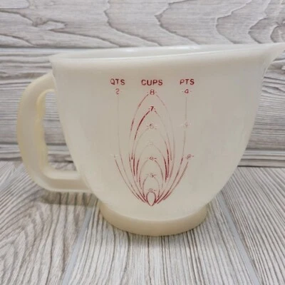 Tupperware Mix N Store 8 Cup Measuring Batter Bowl 500 Vtg No Lid #2 - Image 1 of 4