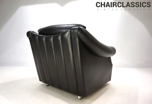 Französischer Art Deco Ledersessel, 1960 - Bild 1 von 20