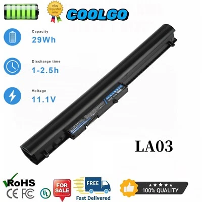 🔥LOTE LA03 Batería para HP 14-Y 15-F 776622-001 775625-121 TPN-Q130 HSTNN-DB6N Foto 1 de 4