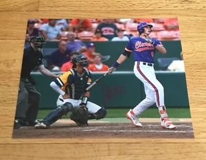 Logan Davidson Oakland A's #1 Pick Signed Autograph 8x10 Clemson Photo B - Picture 1 of 2