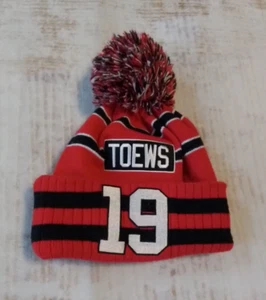 Chicago Blackhawks Hat Jonathan Toews #19 Winter Knit Cap NHL - Picture 1 of 5