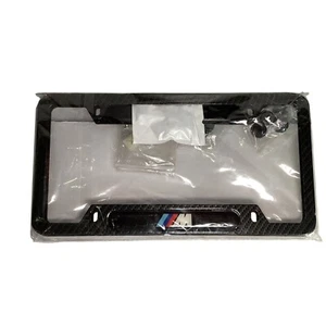Paquete de 2 kits combinados de marcos de matrícula BMW nuevos con montaje nuevos - Imagen 1 de 1