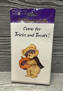 American Greetings Halloween Teddy Bear Invitations 8 Cards Envelopes New READ - Picture 1 of 6