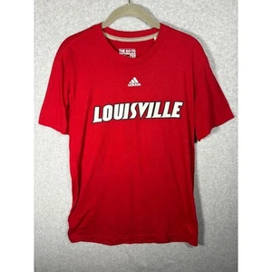 Adidas Louisville Cardinals NCAA T-Shirt Herren Medium Performance Tee Rot - Bild 1 von 4