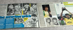 Álbum de recortes Norwich City FC 1986 a 1992 era, incluye fotos originales de Carrow Road - Imagen 1 de 8