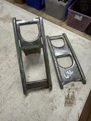 Ford Deluxe 1939 acero inoxidable tablero moldura bandeja ceniza perillas obturadoras Foto 1 de 4