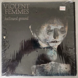 Violent Femmes - Hallowed Ground - 1984 US 1st Press Album Shrink (EX) - Picture 1 of 4