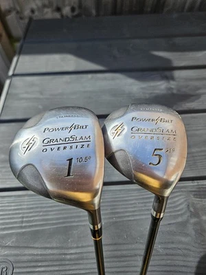 PowerBilt Grand Slam Oversize Driver & 5-Wood – 10.5° & 19° – Matching Pair - Image 1 of 4