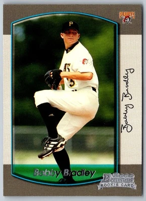 2000 Bowman Bobby Bradley #166 Pittsburgh Pirates Baseball Card - Image 1 of 2