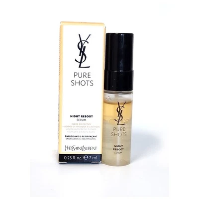 Suero de viaje Yves Saint Laurent ysl Pure Shots Night Reboot 0,23 fl oz 7 ml nuevo Foto 1 de 4
