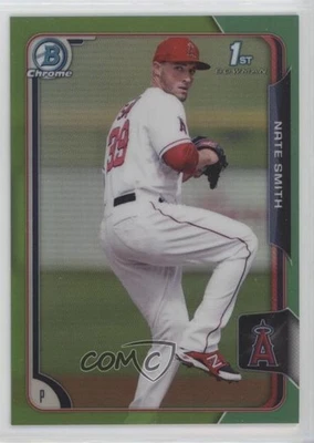 2015 Bowman Chrome Prospects Green Refractor /99 Nate Smith #BCP90 - Image 1 of 2