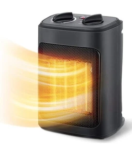 Space Heater, 1500W Electric Heaters Indoor Portable with Thermostat , PTC Fast - Picture 1 of 12