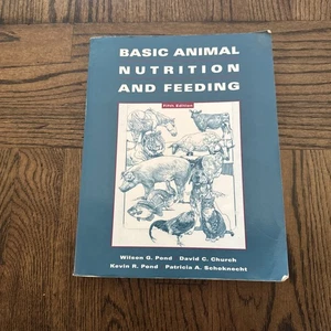 Basic Animal Nutrition and Feeding by Church, Pond, Pond and Schoknecht Fifth Ed - Picture 1 of 7