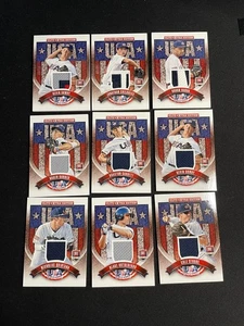 (19x) Lot - 2015 Panini Elite Extra Edition USA Baseball Relics  - Picture 1 of 4