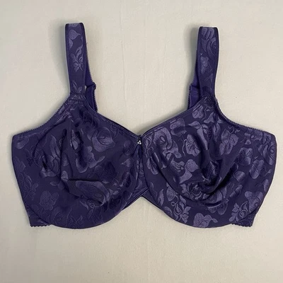 Wacoal Siaze 40DDD 85567 Purple Awareness Underwire Bra - Image 1 of 3