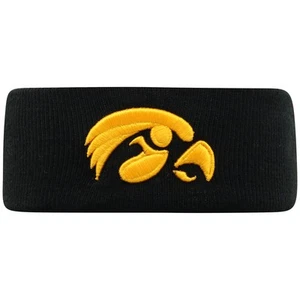 Diadema tejida Top of the World negra Iowa Hawkeyes para hombre - Imagen 1 de 2