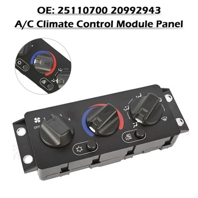 A/C Climate Control Module Panel 25110700 20992943 for Mack Truck - Image 1 of 4