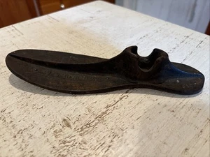 Vtg Antique Cast Iron Solid Metal Cobbler Shoemaker Shoe Form Stretcher 8.75” S7 - Picture 1 of 8