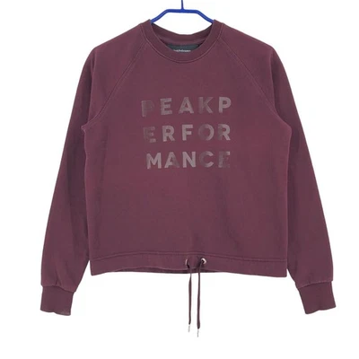 Peak Performance Damen Ground C Crop Top Pullover Sweater Größe S - Bild 1 von 4