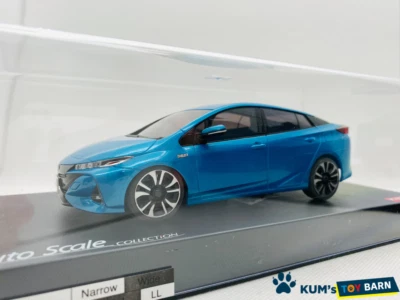Kyosho Mini-z Body ASC Toyota PRIUS PHV Spirited Aqua Metallic MZP443BL - Image 1 of 4