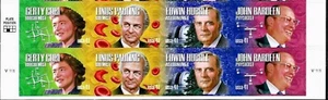 US #4224-4227 MNH Plate Block 2007 Cori Pauling Ed Hubble Bardeen [V1111] - Picture 1 of 1