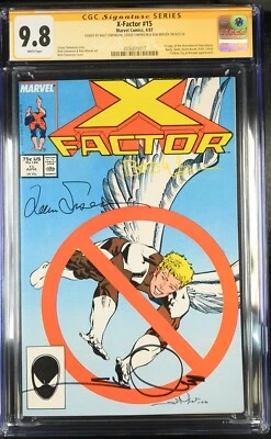 X-FACTOR #15 CGC SS 9.8 SIGN WALT & LOUISE SIMONSON, BOB WIACEK **TOP POP** KEY - Image 1 of 3