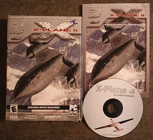 X-Plane 8 - Juego PC Aviación Retro Original - Graphsim - Imagen 1 de 1