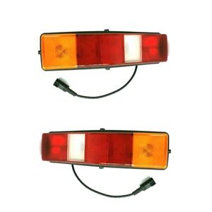 Rear Lights Ford Transit Tail Tipper Lamps Pickup Luton Mk3 1 Pair Left & Right
