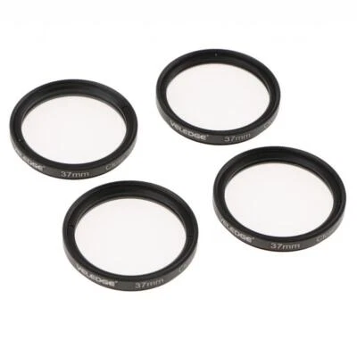 37mm   Closeup Lens +1 +2 +4 +10 Filter Set for   Digital Camera - Image 1 of 4