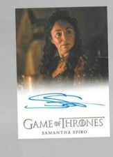 Samantha Spiro Game of Thrones autograph card Complete Series 