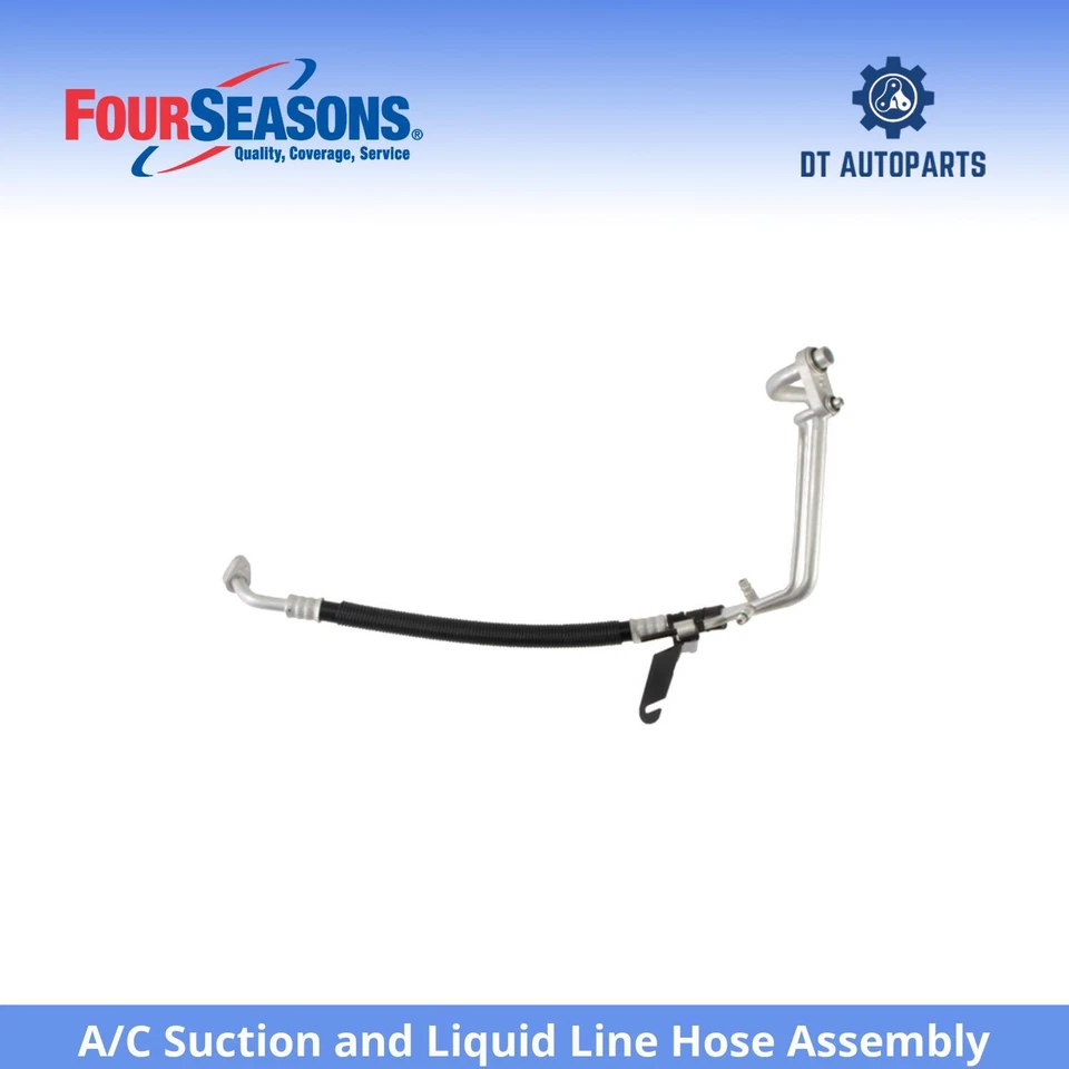 Conjunto de manguera de línea líquida y succión de aire acondicionado Chrysler 300 2011-2012 4 estaciones Foto 1 de 4