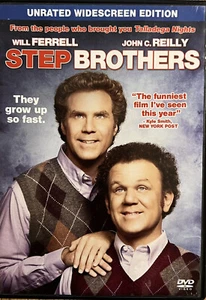 Step Brothers (DVD, 2008, Single-Disc Unrated Edition) Wil Ferrell - Picture 1 of 3