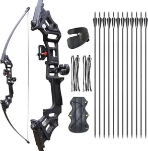 Archery Bows for Adults, Takedown Aluminum Alloy Riser Bow and Set - Picture 1 of 6