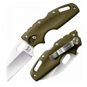 COLD STEEL Tuff Lite Lockback 20LTG Knife AUS8A Steel OD Green Griv-Ex - Picture 1 of 1