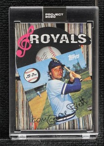 2020 Topps Project 2020 1975 Topps /3002 George Brett Don C #212 HOF