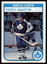 1982-83 O-Pee-Chee Terry Martin Toronto Maple Leafs #329