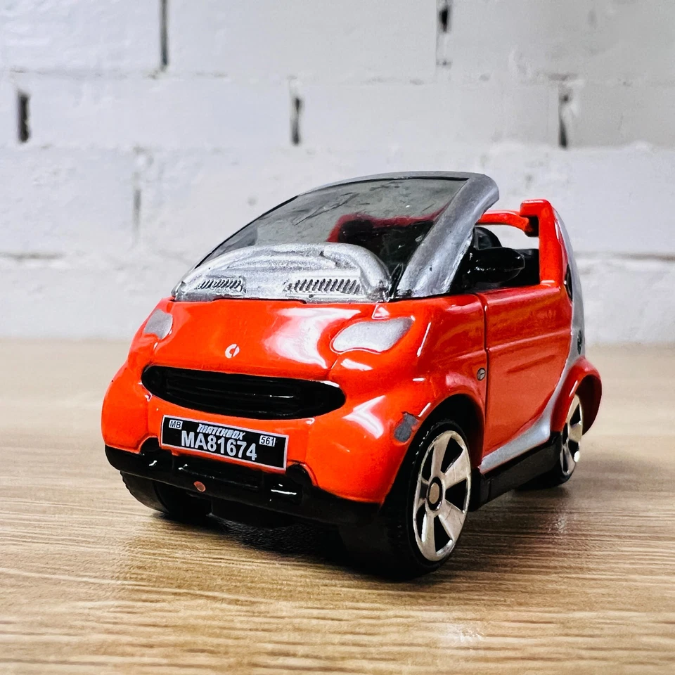 Smart Fortwo Coupe Cabrio Convertible Orange Black MB561 Superfast 2005 - Image 1 of 4