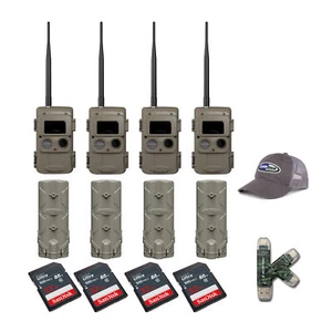 Cuddeback CuddeLink IR LED Camera LL-2A with PW-001 and Card 4 Pack - Picture 1 of 9
