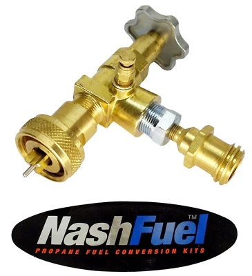 Tank Vapor Appliance Grill Bbq Adapter Vapor Withdraw Propane Qcc Pol Forklift - Image 1 of 2