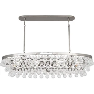 Robert Abbey Bling 8 Light Chandelier, Polished Nickel - S1007 - Picture 1 of 1