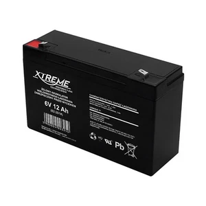 Bateria żelowa Bateria 6V 12Ah 12 Ah Bateria wymienna XTREME Bezobsługowa TOP - Zdjęcie 1 z 1