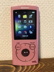 Sony Walkman NW-S764 S Series Pink MP3 8GB Digital Media Player Japanese only - Picture 1 of 2