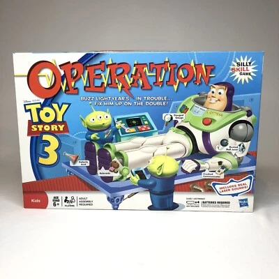 Juego OPERACIÓN TOY STORY 3 Buzz Lightyear - Disney Pixar Hasbro Completo 2009 Foto 1 de 4