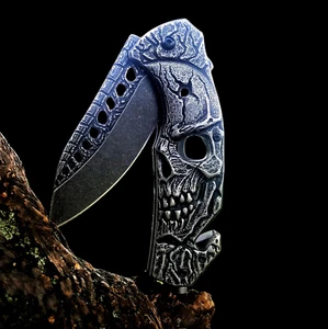 Small Pocket Knife, Cool Folding Knives Box Cutter, Mini EDC Knife Crazy!!! - Picture 1 of 12