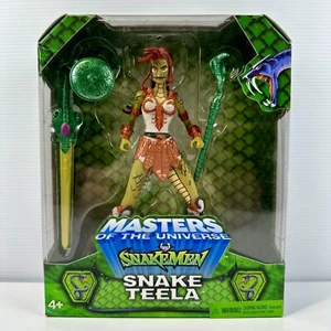 Masters of the Universe 200X SNAKE TEELA action figure COMPLETE w/ box MOTU - Picture 1 of 7
